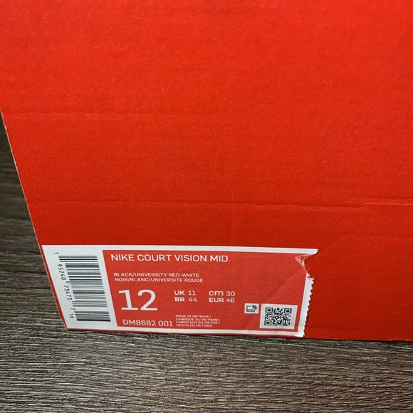 NEW Nike Court Vision Mid Basketball Shoes Sneaker
